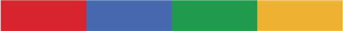 google colored banner 